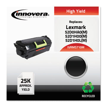 Innovera® Remanufactured Black High-yield Micr Toner, Replacement For Lexmark Ms710m (52d0ha0), 25,000 Page-yield freeshipping - TVN Wholesale